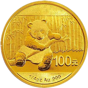 2014版熊猫金币