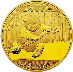2014版熊猫金币
