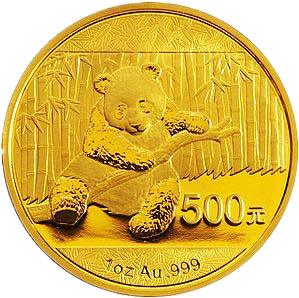 2014版熊猫金币