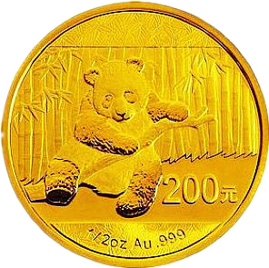 2014版熊猫金币