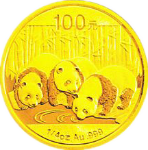 2013版熊猫金币