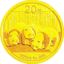 2013版熊猫金币