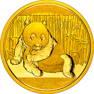 2015版熊猫金币