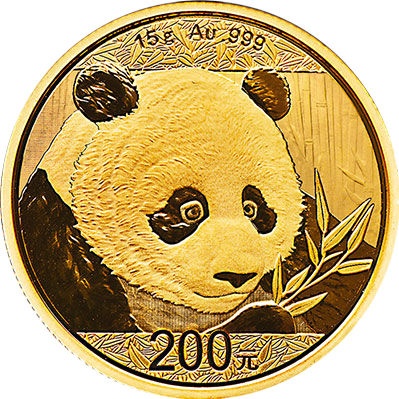 2018版熊猫金币