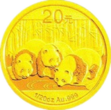 2013版熊猫金币